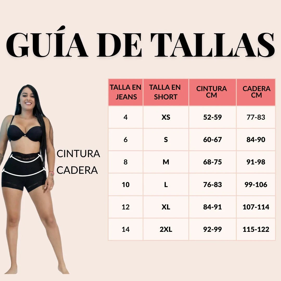 Moldea tu figura en 60 segundos, sin apretar ni marcar.