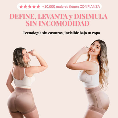 Moldea tu figura en 60 segundos, sin apretar ni marcar.