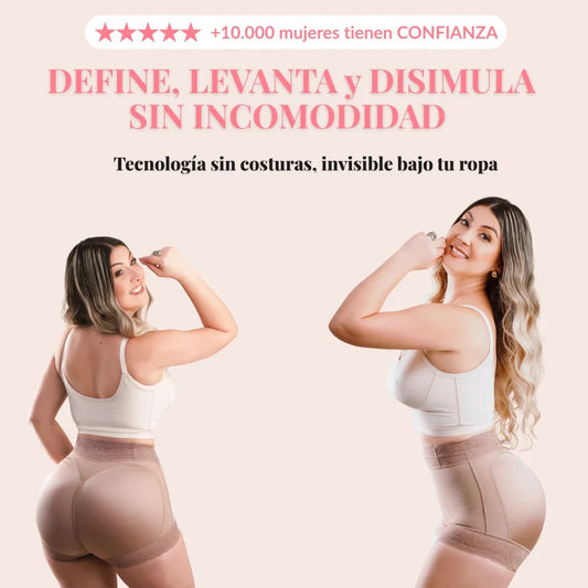 Moldea tu figura en 60 segundos, sin apretar ni marcar.